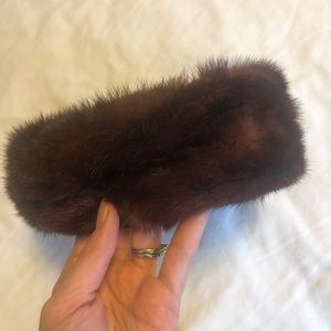 Vintage genuine Fur hat